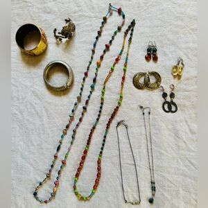 Boho Vintage Jewelry Lot